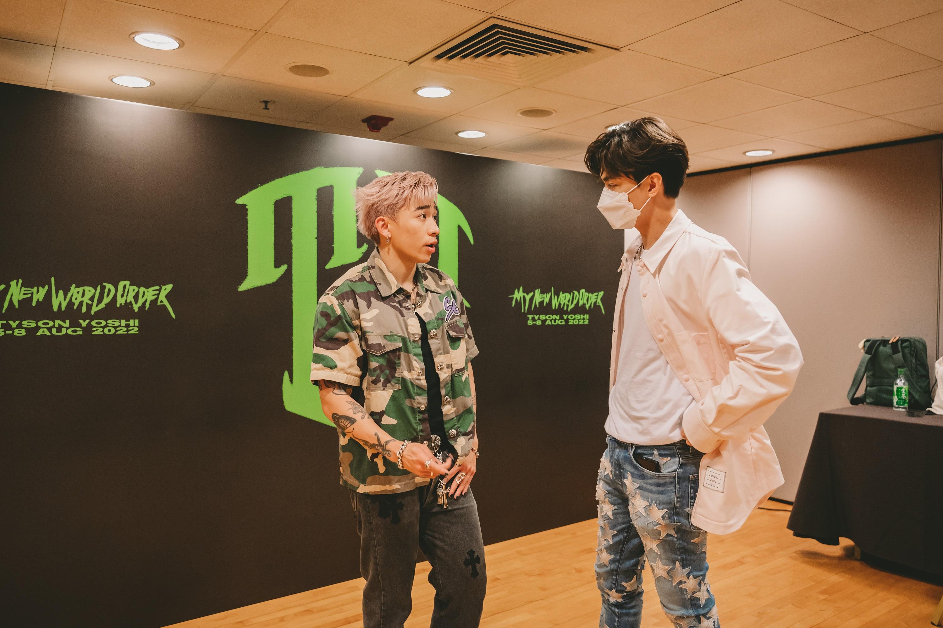 Tyson Yoshi大讚張敬軒支持後輩好Sweet。