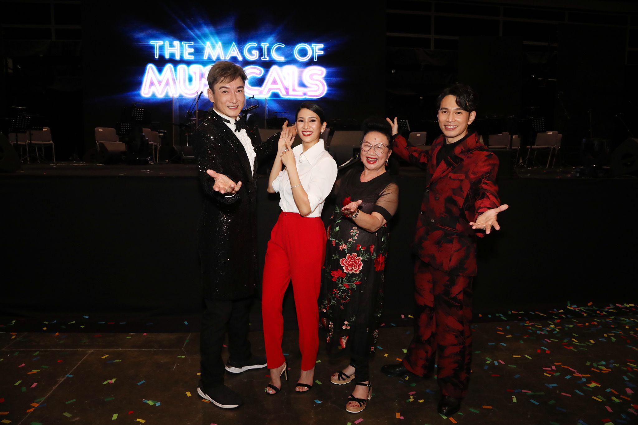 Crisel Consunji、王梓軒、胡渭康,在灣仔會展演出一連三場的《音樂劇的奇幻旅程》。