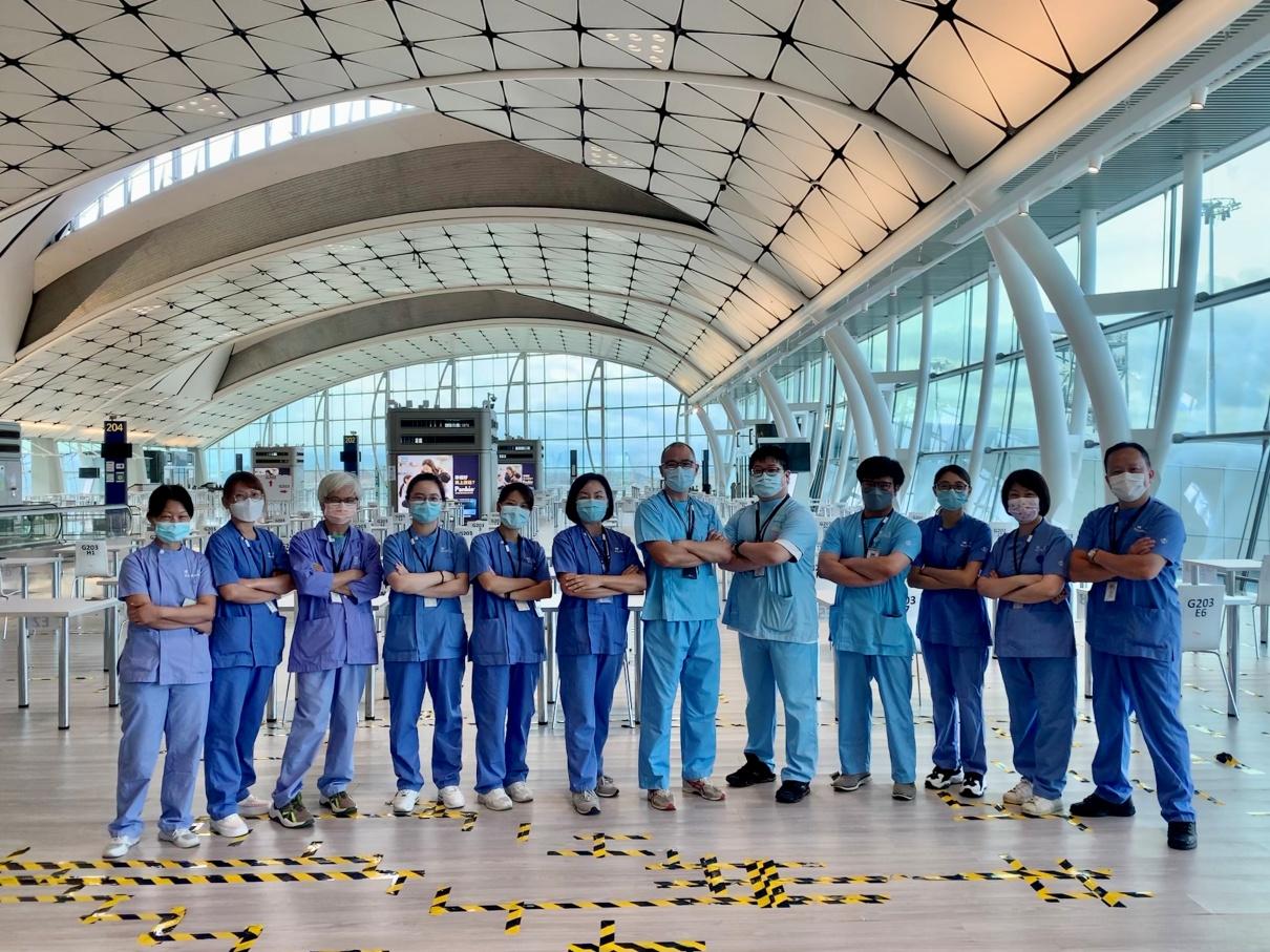 醫管局醫療隊機場篩查368旅客即時找出50人染瘧疾