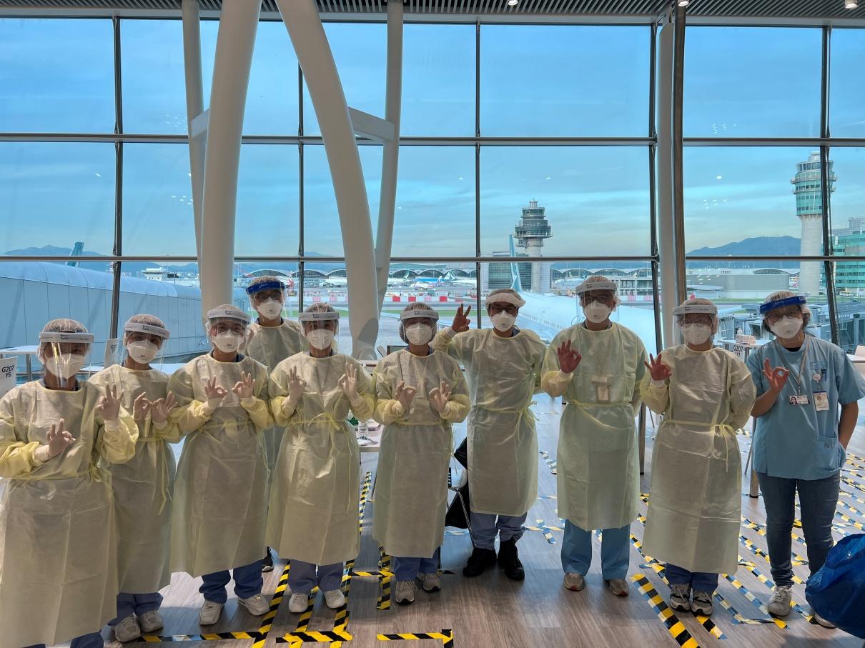 醫管局醫療隊機場篩查368旅客即時找出50人染瘧疾