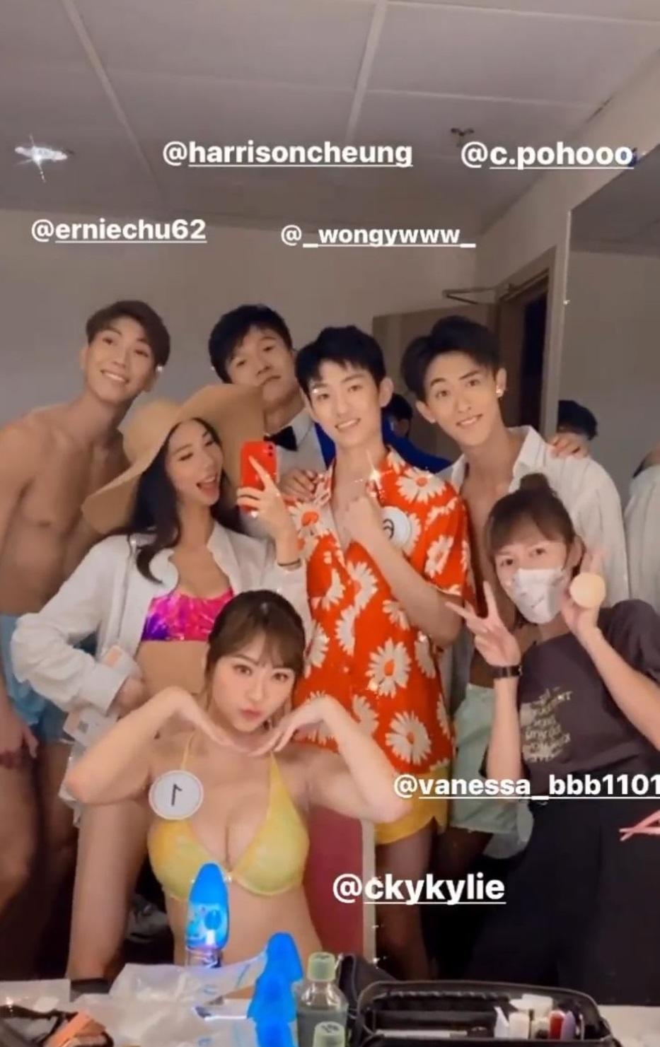 Ivan去年參加《2021亞洲模特盛典(FOHK)暨ACE Talent演藝大獎》,《戀愛Staycation》的Kylie亦是同屆參賽者。