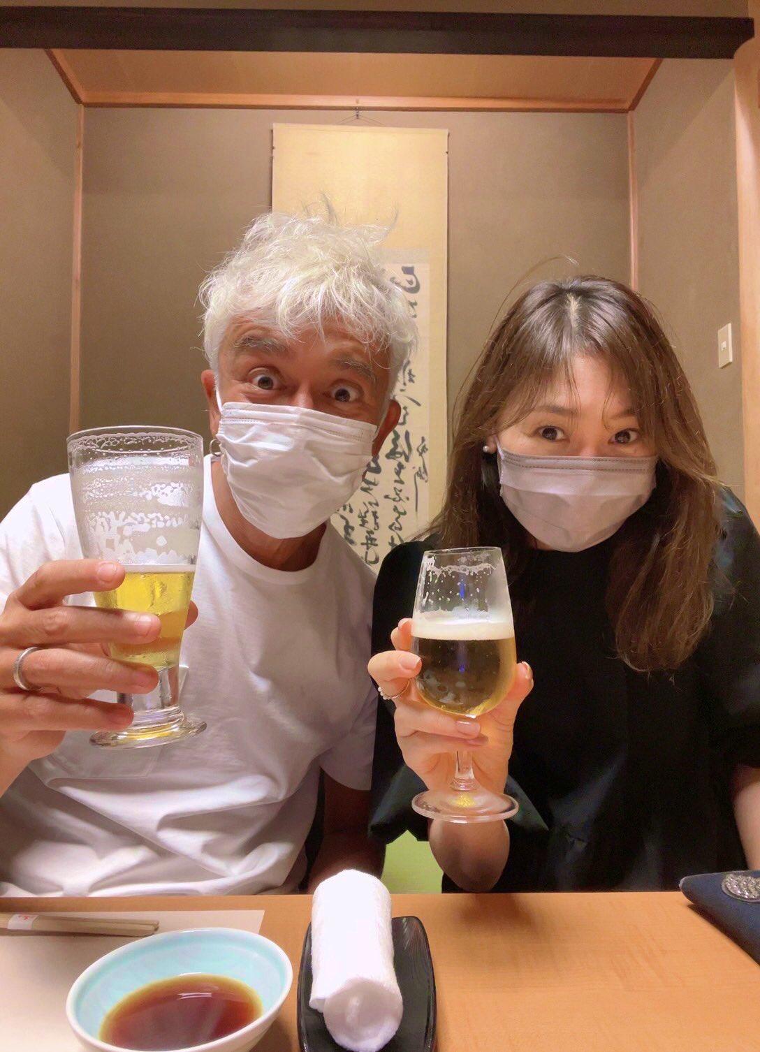 KEIKO上月與globe舊隊友Marc相約敘舊,更難得合照。