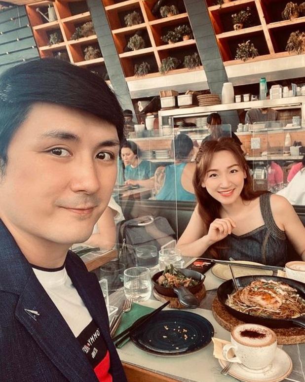 李泳豪與台籍女友Agnes Lin拍拖二年,非常恩愛。