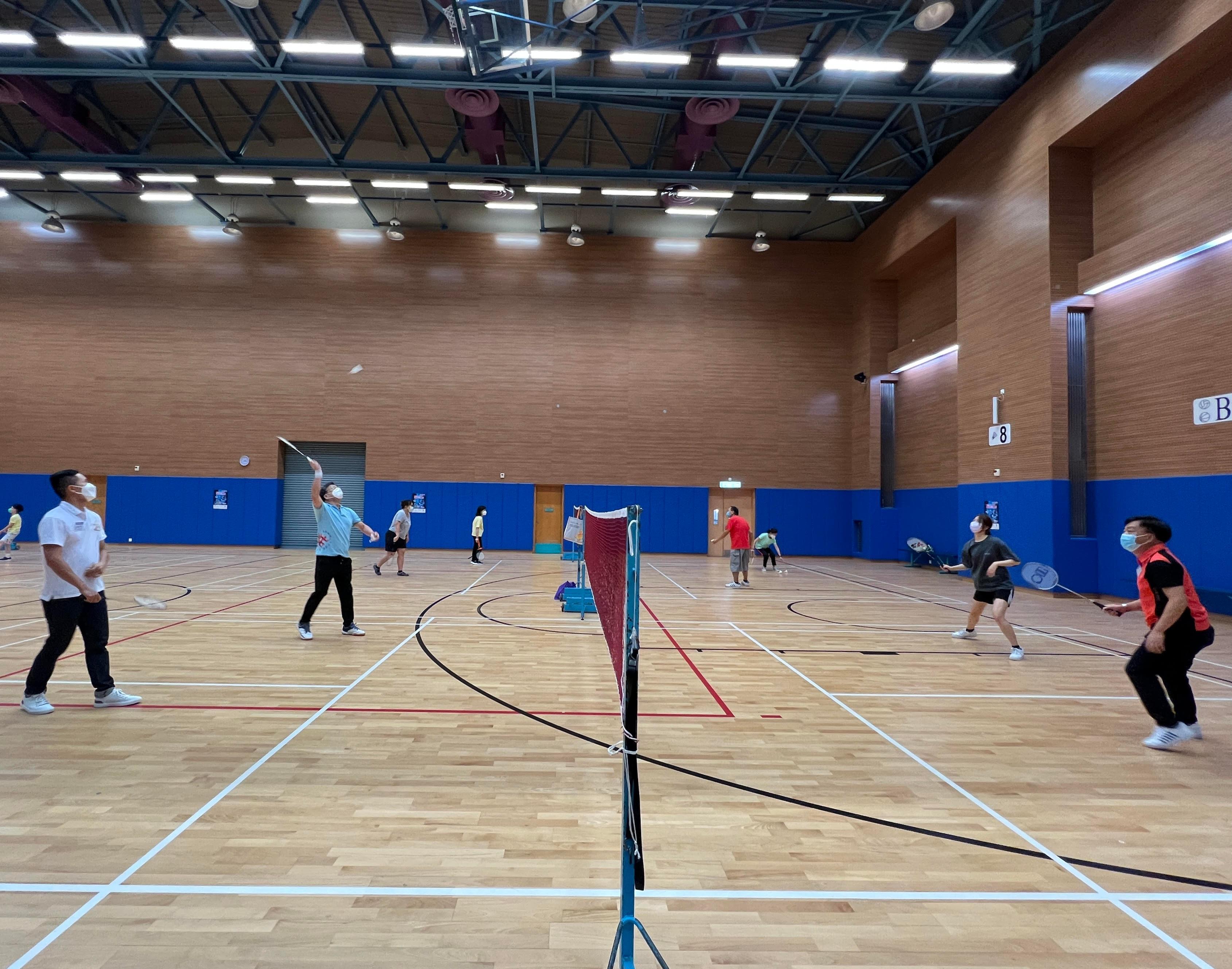 特首李家超參與「全民運動日2022」鼓勵市民勤做運動