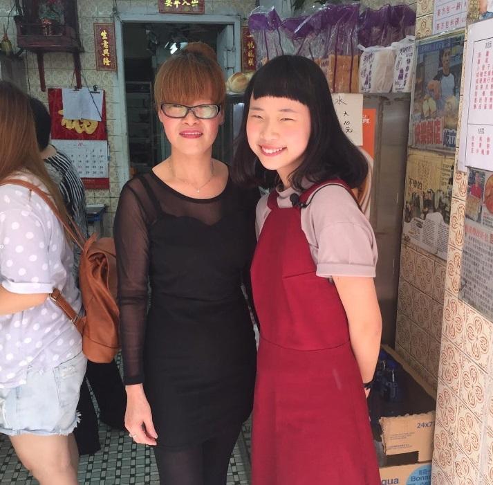 Merry Lamb Lamb以前曾在銅鑼灣返學,當年亦會經過「快樂餅店」幫襯。