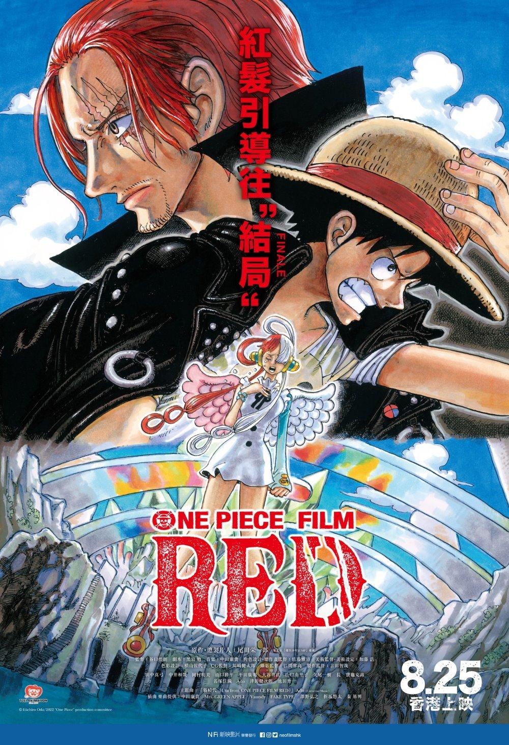 《ONE PIECE FILM RED》是《海賊王》系列的第15部動畫電影。