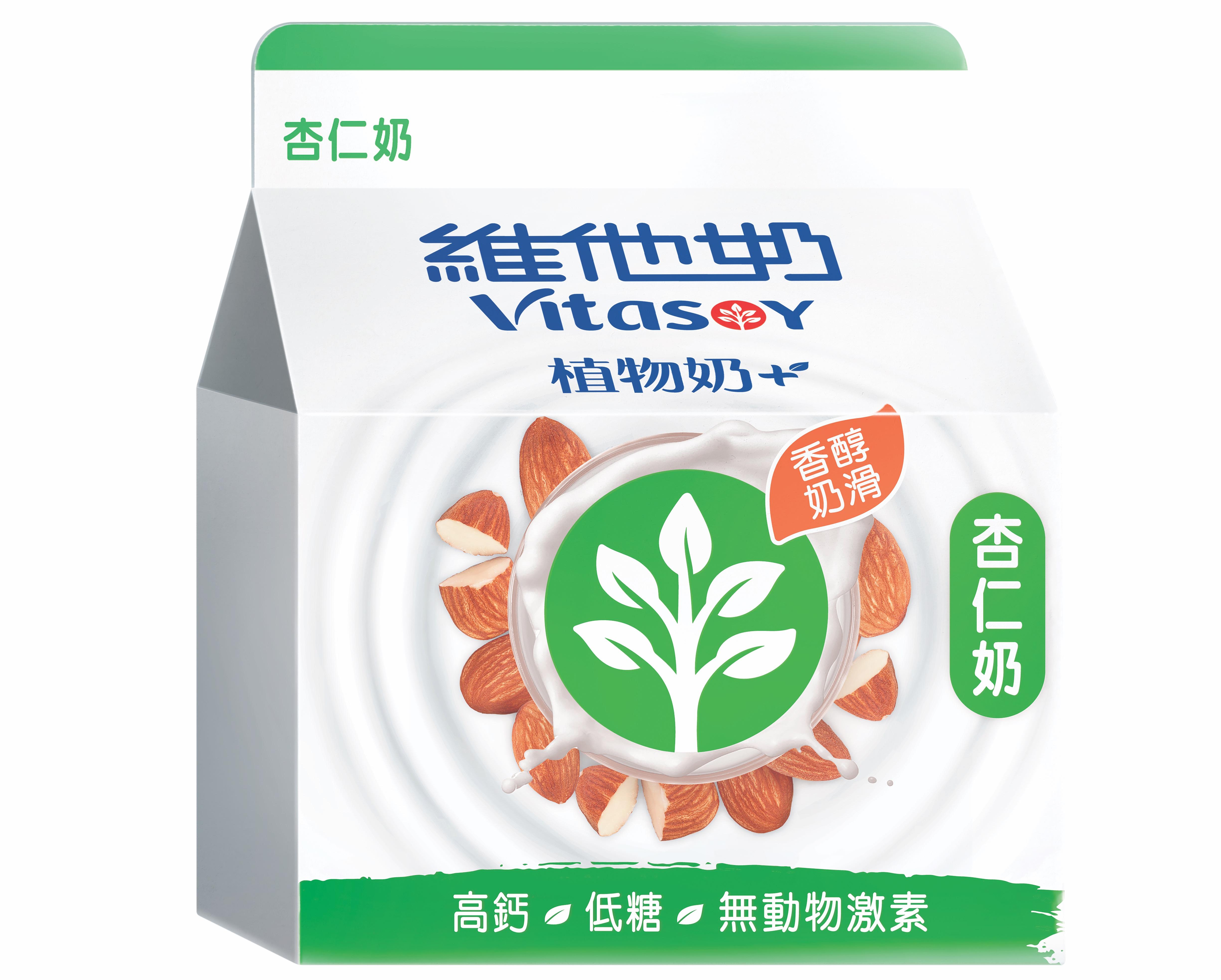 「維他奶新鮮植物奶+」「鮮杏仁奶」236 毫升