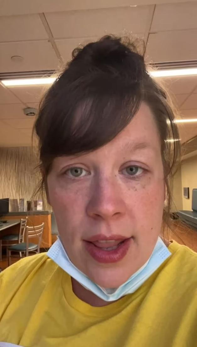 梅根在FB開live講述丈夫情況。(互聯網)