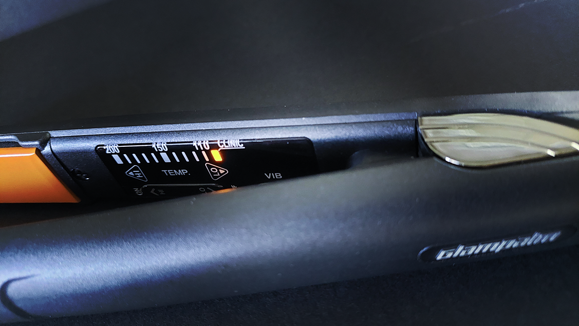 GP225振動導入修護造型夾特設攝氏60度低溫段。