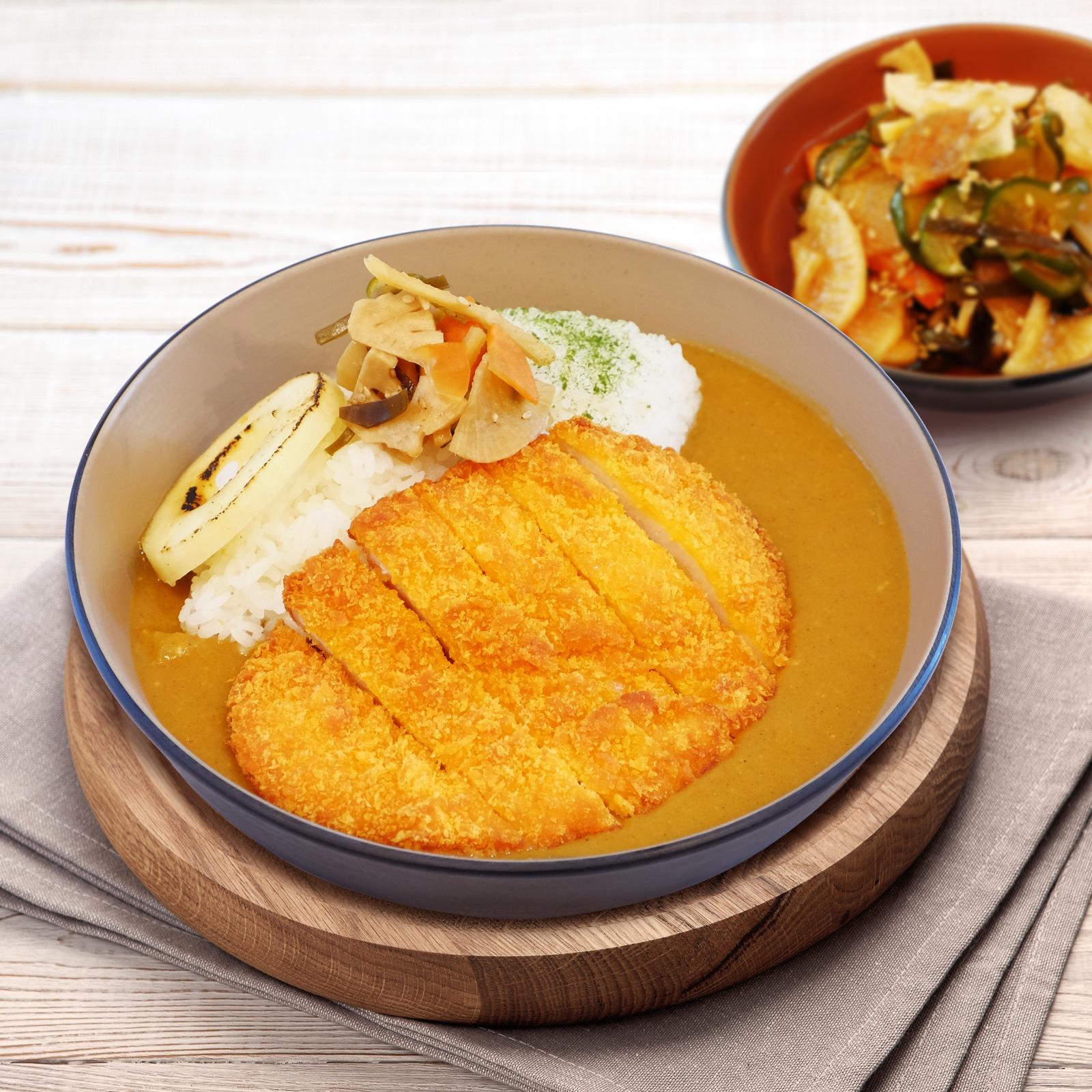 和風蘋果咖喱-吉列豬扒咖喱