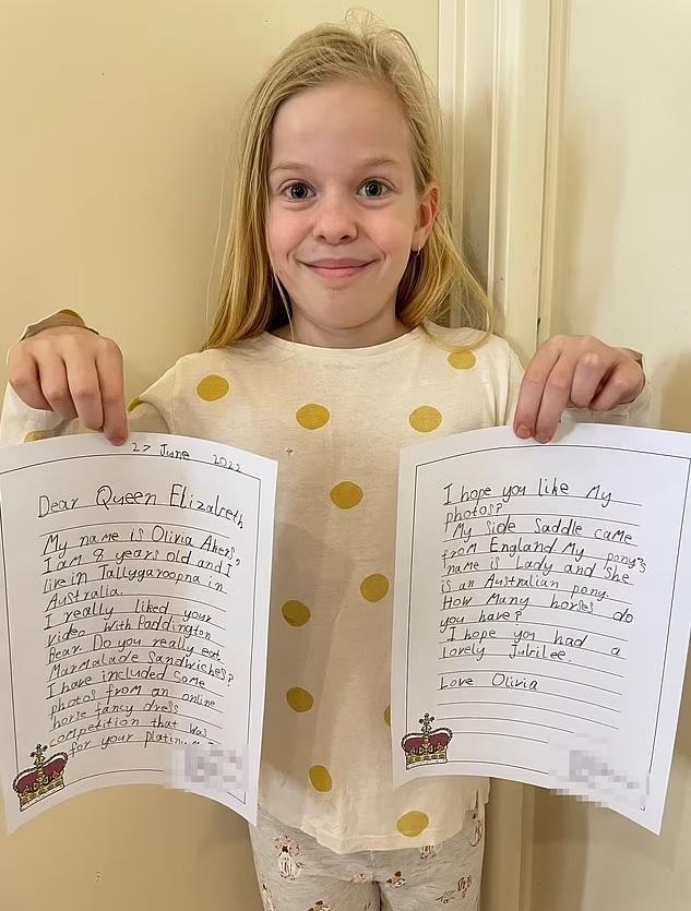 手寫信給女王。(互聯網)