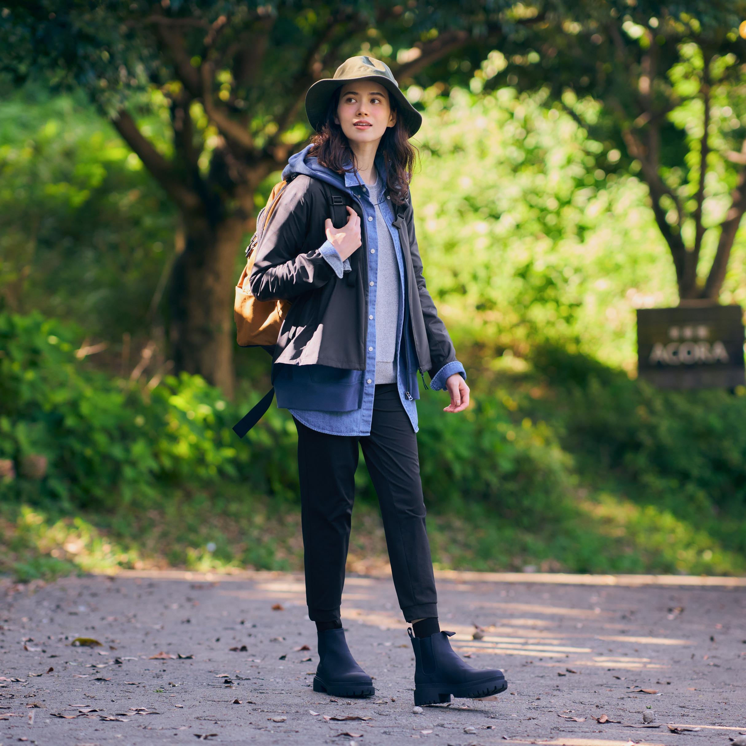 女裝抗UV可攜式連帽外套