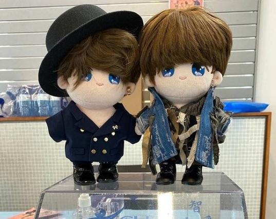 當然還有姜濤公仔坐陣。(IG圖片)