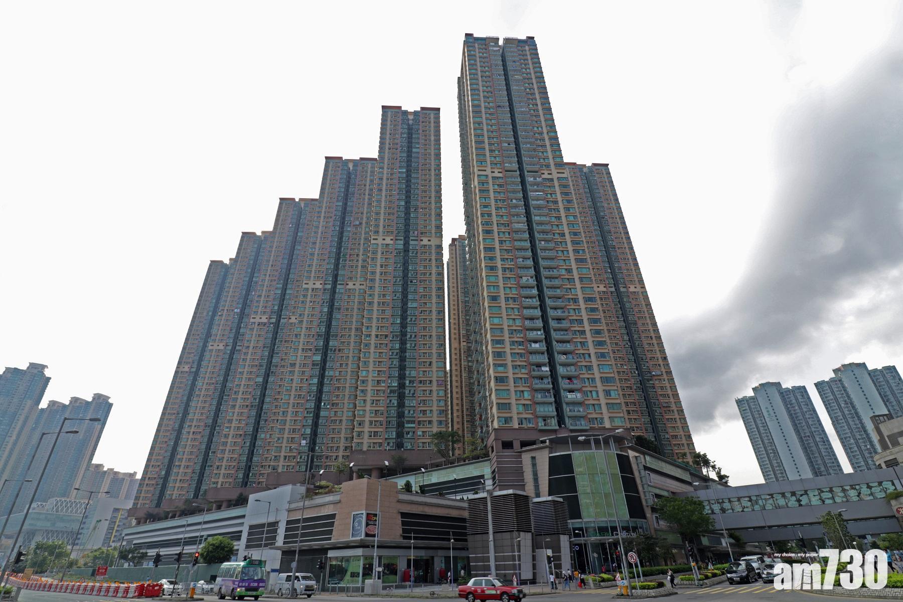 將軍澳中心單邊永久海景兩房單位,近日以838萬元沽出,原業主大賺569萬元離場。(資料圖片)