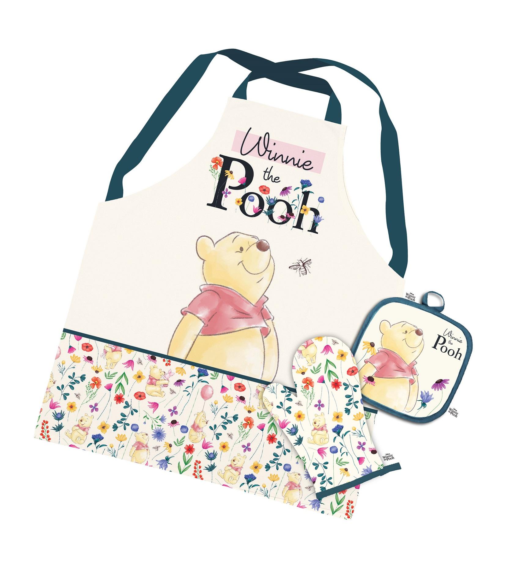 小熊維尼圍裙隔熱墊套裝 $229