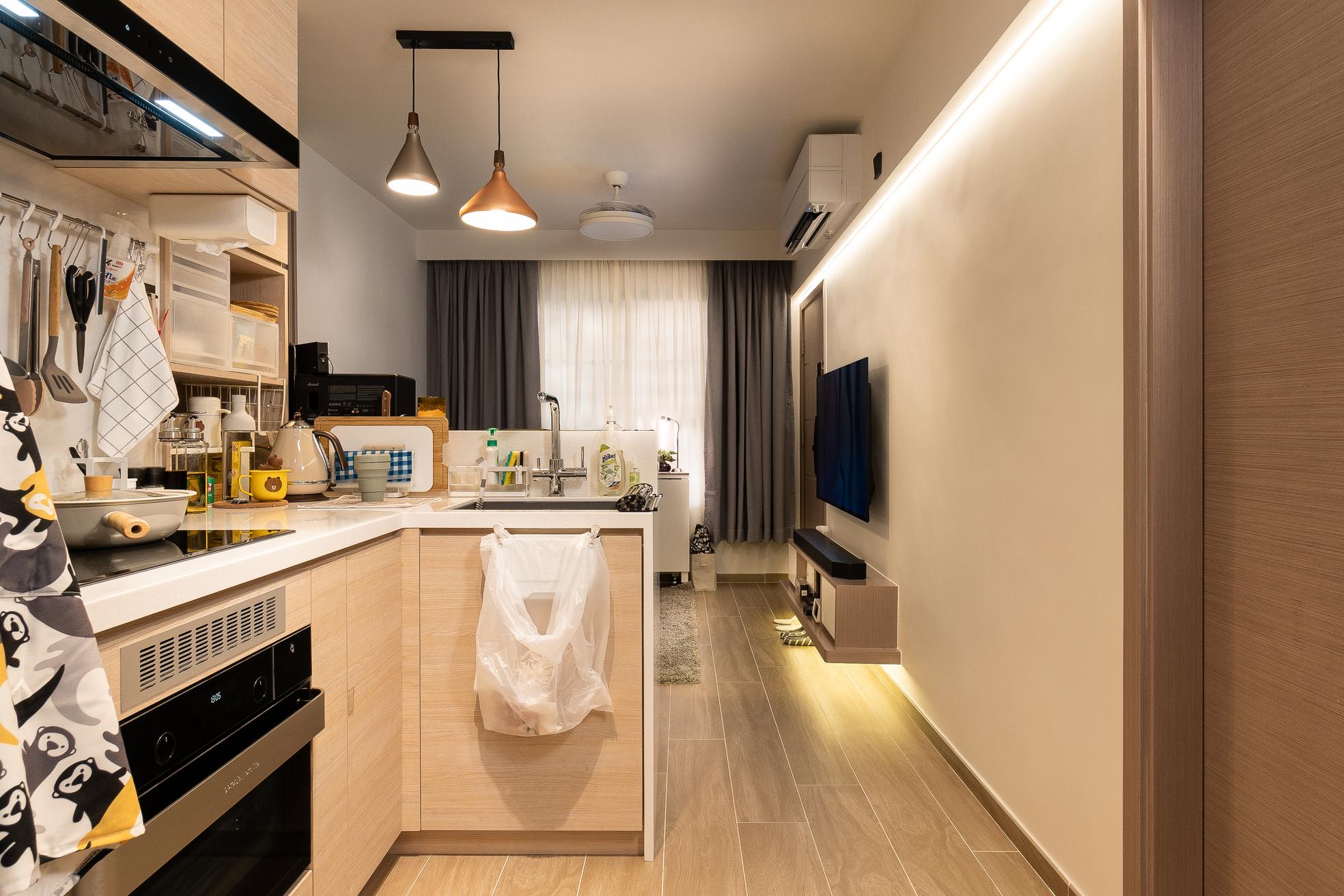 拆牆改開放式廚房