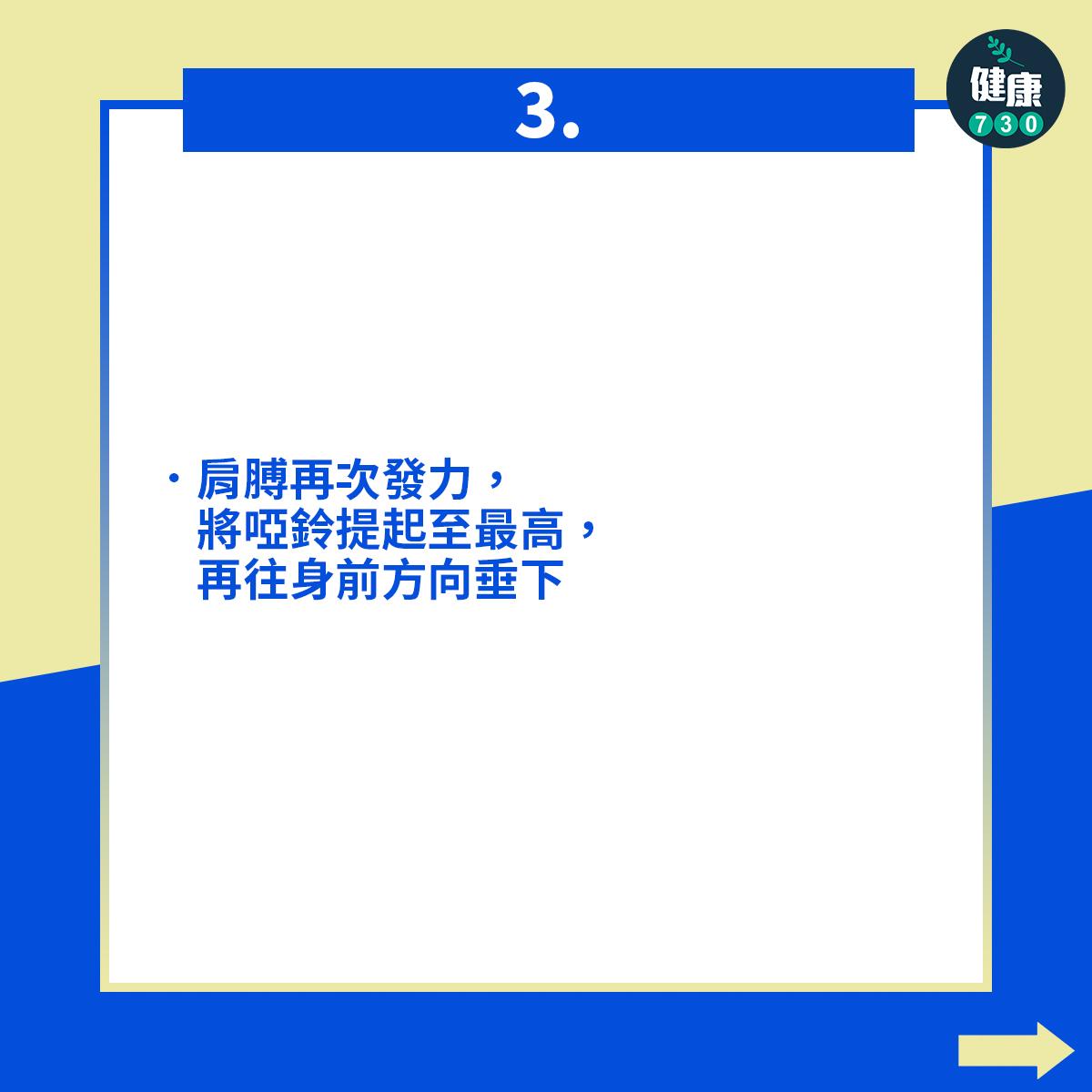 健身|肩膊三角肌,Side Lying Compound Raise(am730製圖)