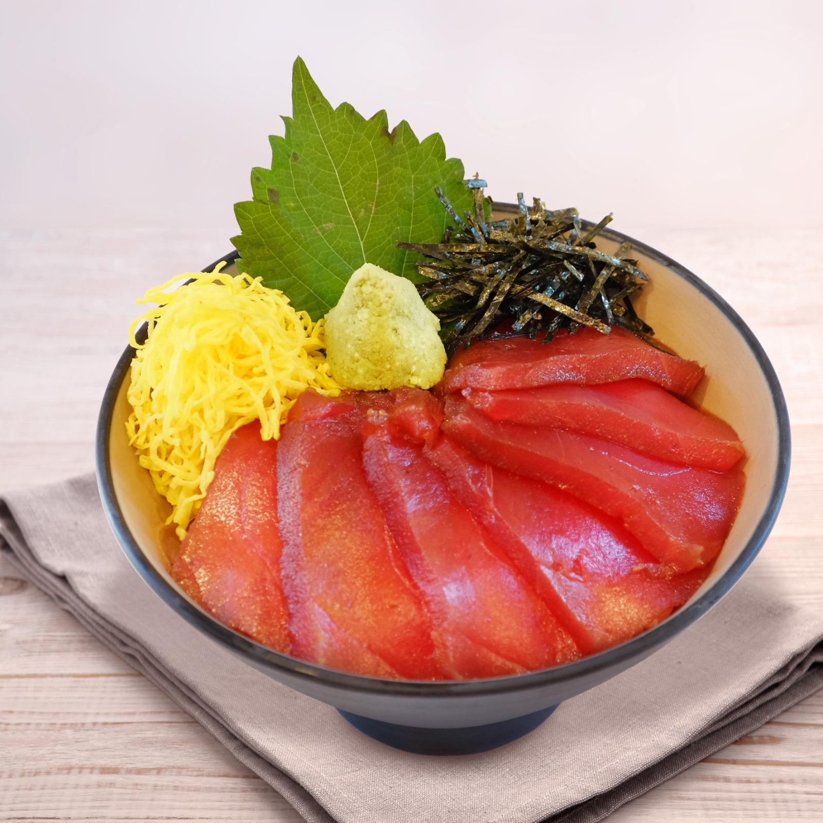 醬油漬吞拿魚刺身丼
