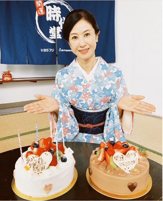 小林綾子入行逾40年,上月剛迎來50歲生日。