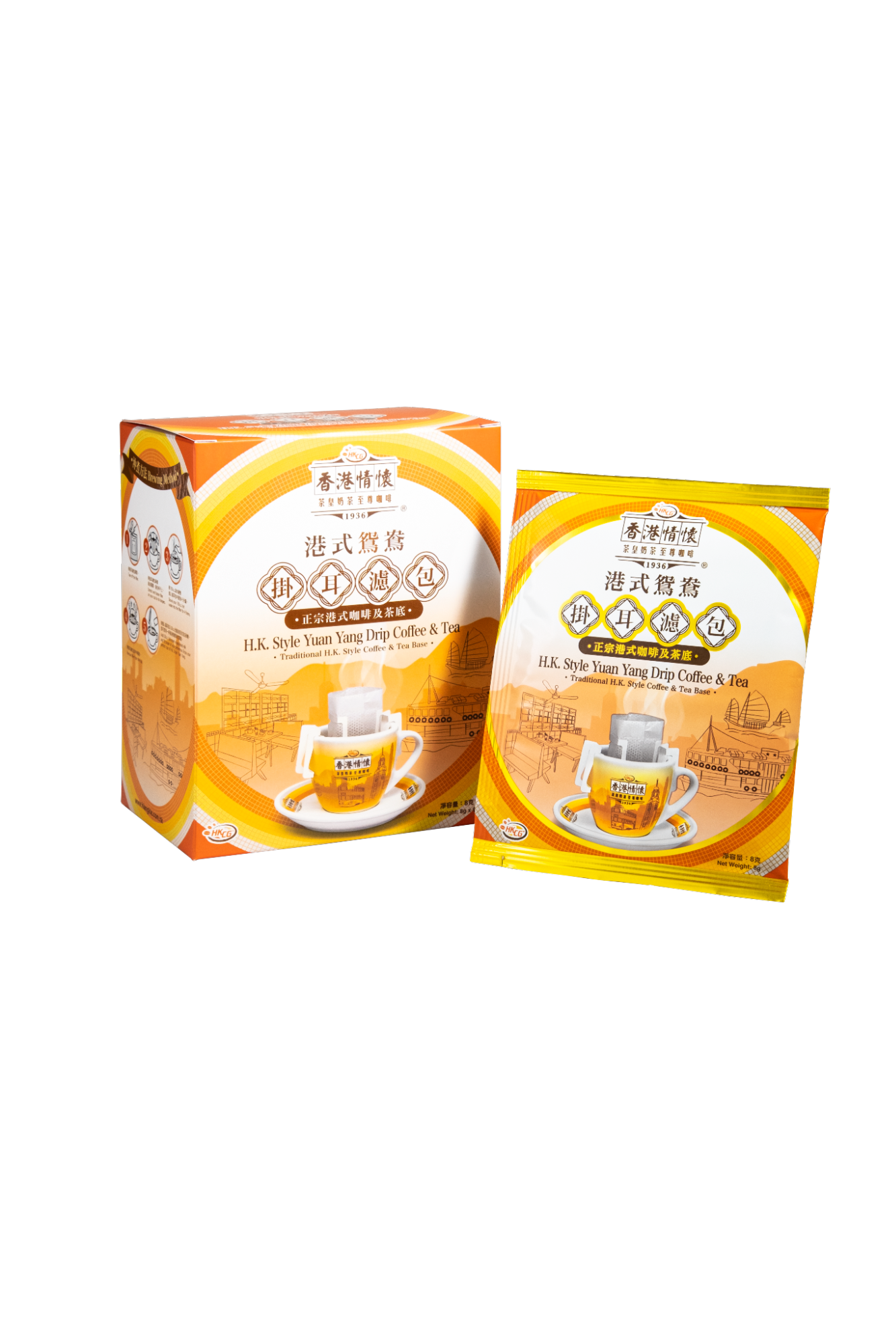 香記咖啡 即沖奶茶/鴛鴦掛耳包
