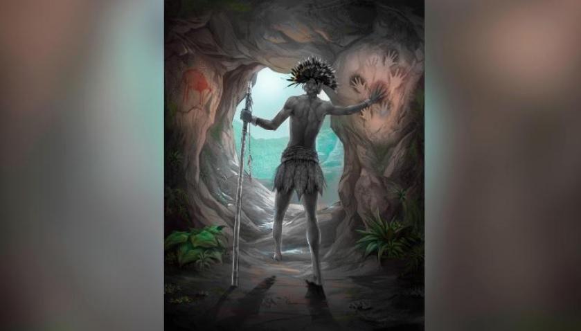 電腦模擬截肢者模樣。(互聯網)