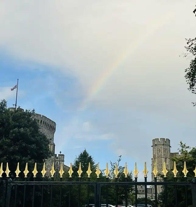 溫莎堡。(Twitter)