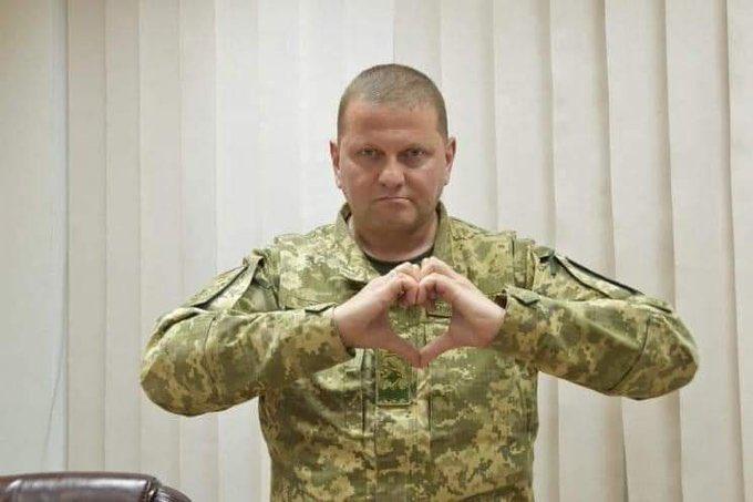 烏軍總司令扎盧日內(Valeriy Zaluzhny)。(Twitter)