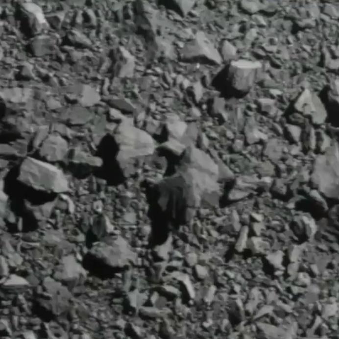 「飛鏢」的鏡頭直擊衝向「Dimorphos」,直至撞擊後中斷訊號。(Twitter)