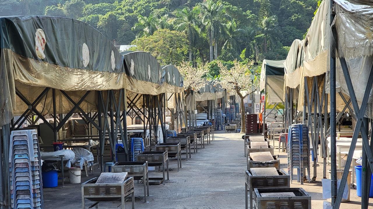 九華徑燒烤場重開首日即遭突擊巡查,25食客每人罰5000元。(資料圖片)