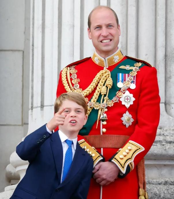 英國國王查爾斯三世(Charles III)即位後,威廉王子成為王儲,威廉的長子、現年9歲的喬治王子則是王室第二位繼承人。(資料圖片)