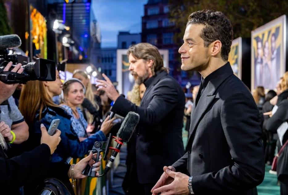 基斯頓比爾、雷米馬利克出席倫敦首映禮。