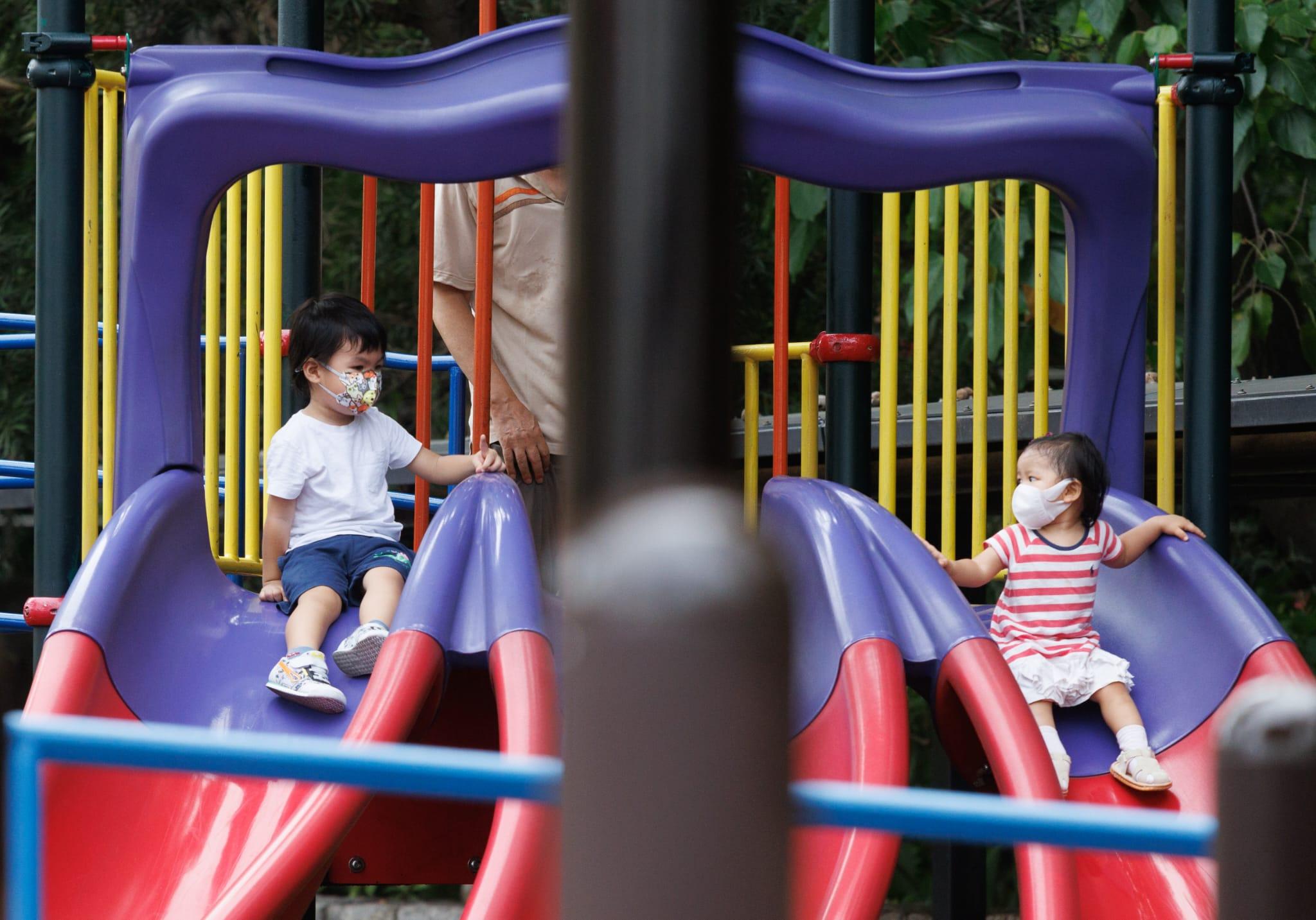 嶺大一項調查發現,本年度學童快樂指數微跌。(蘇文傑攝)