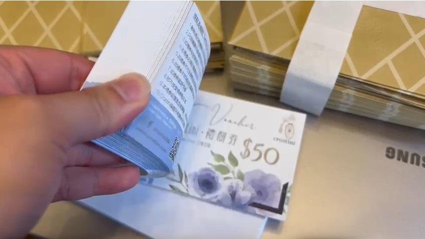 有苦主呻購買的大批禮餅券將無法兌換。(Crostini苦主群組影片截圖)