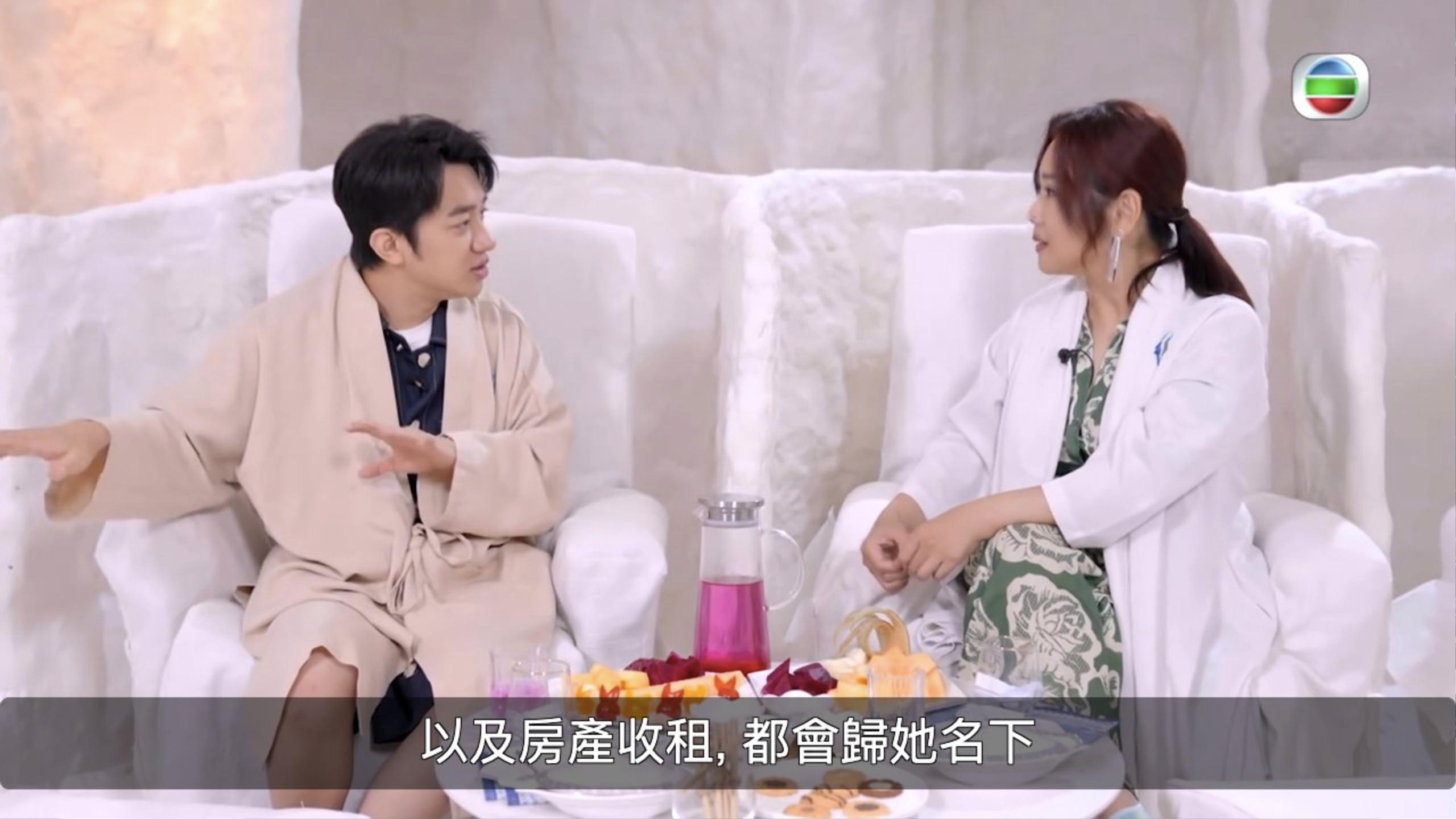 王祖藍已經立好遺囑,將所有財產交給李亞男。