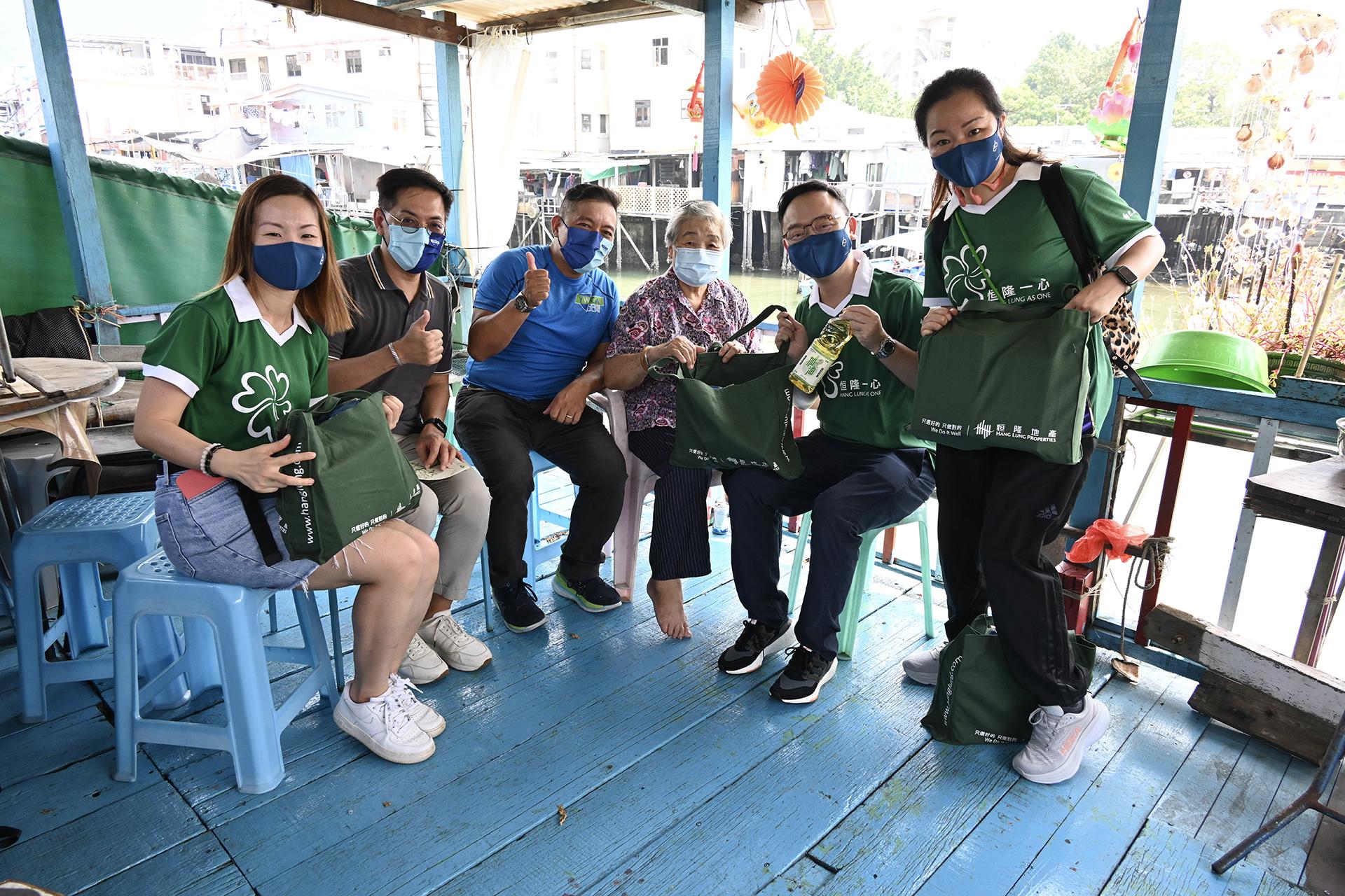 恒隆義工隊慶10周年 為大嶼山認知障礙長者辦「五官體驗」緩病情