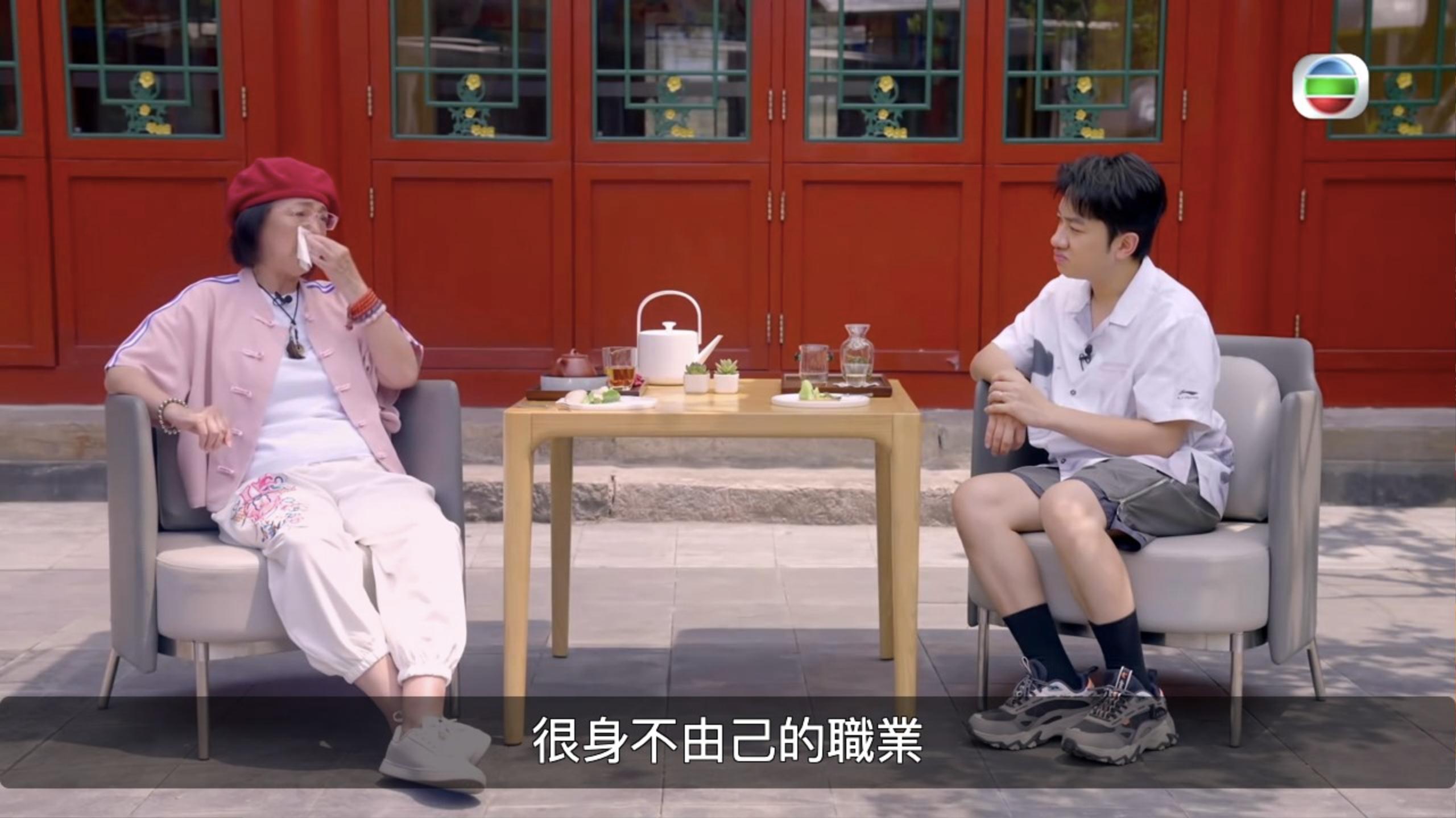 苑仔大嘆做演員其實相當身不由己。