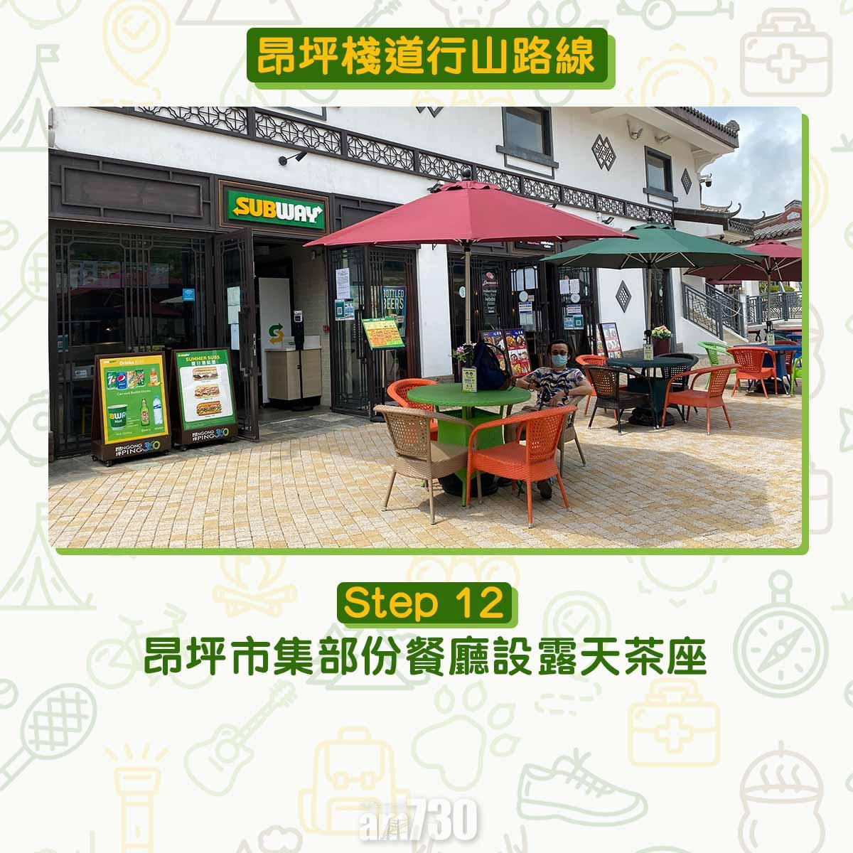 昂坪棧道行山路線