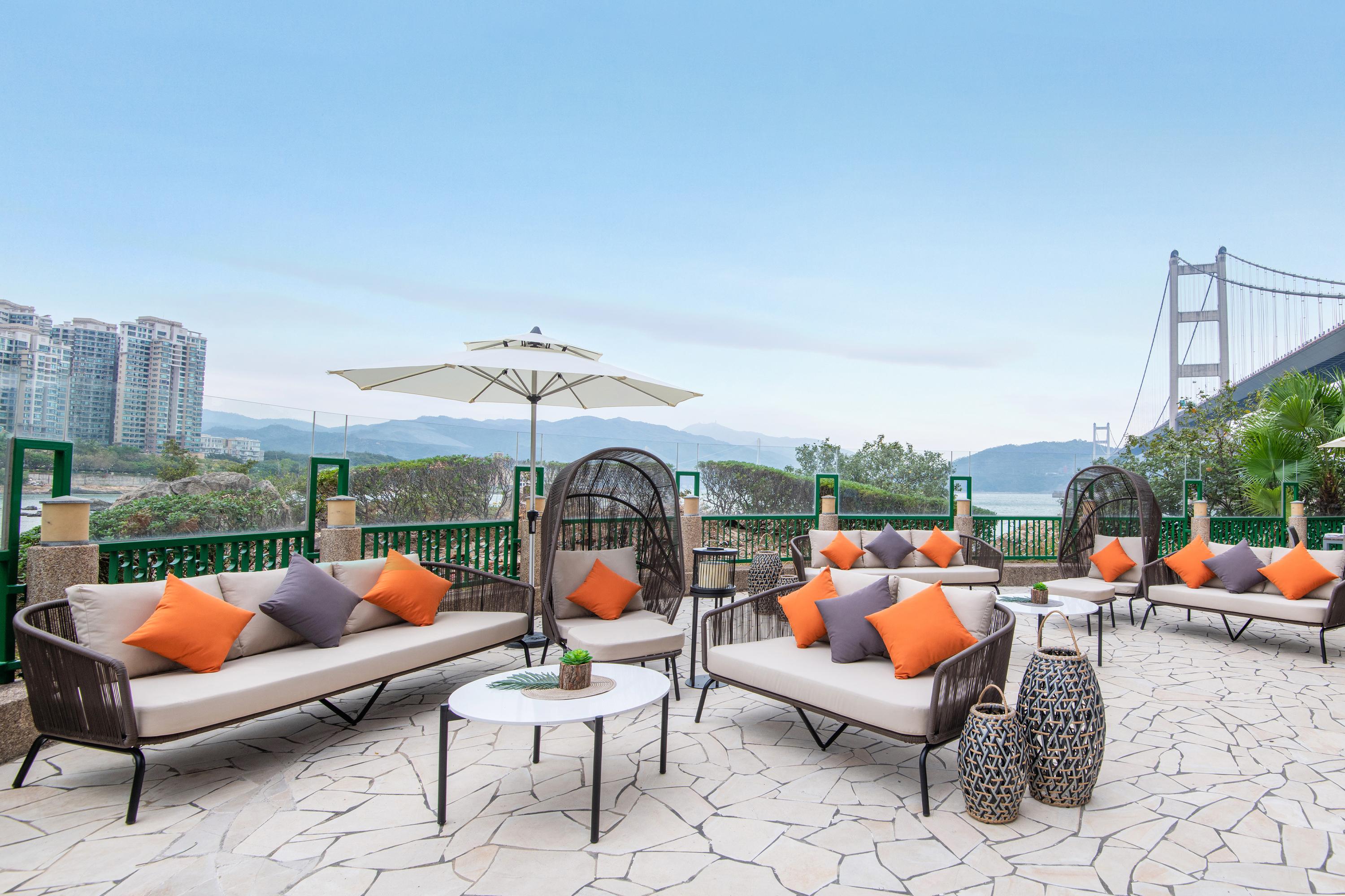 全新臨海露天餐廳Harvest Beachside 日景