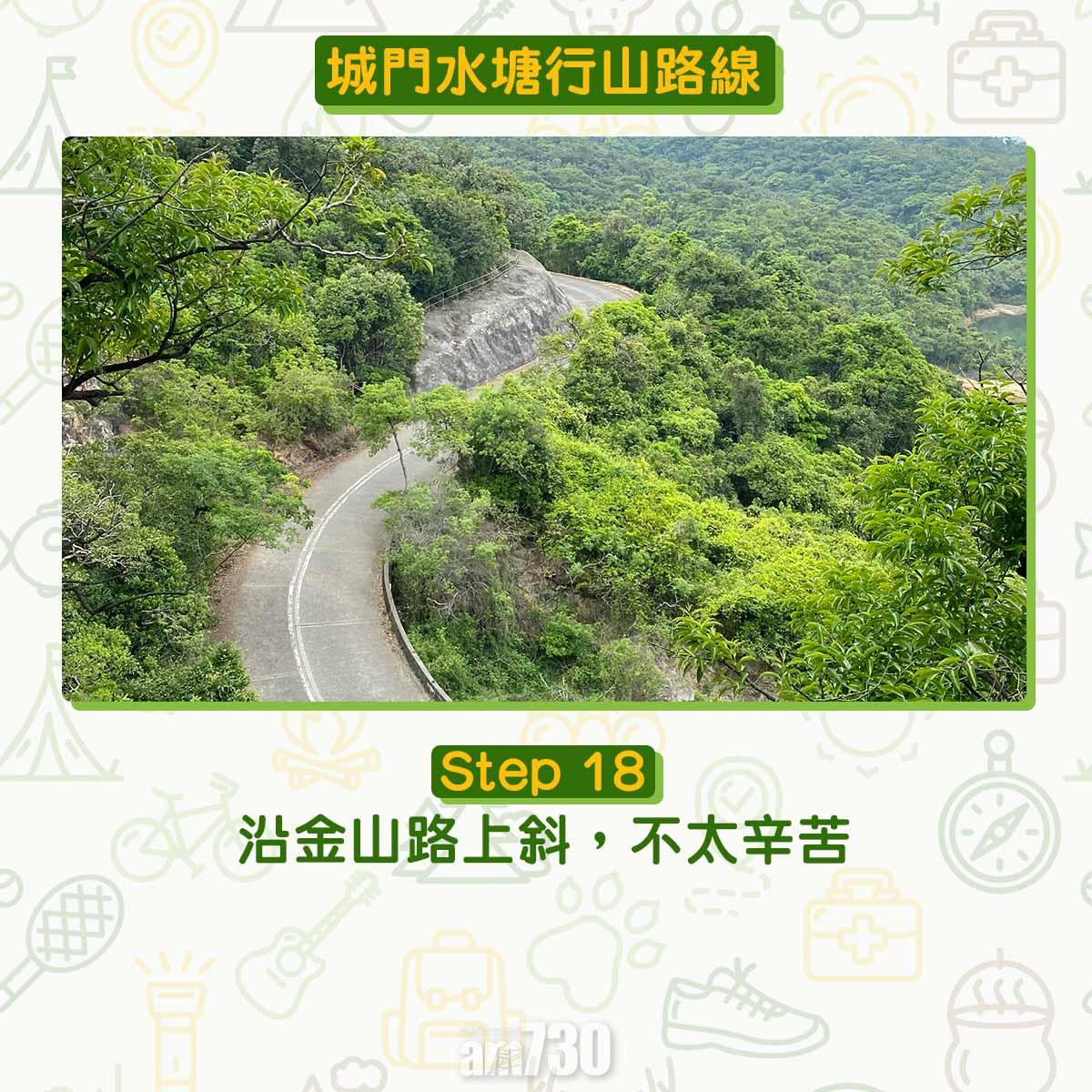 城門水塘行山路線