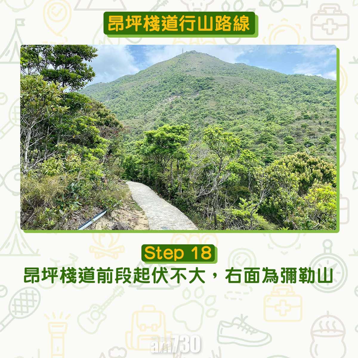 昂坪棧道行山路線