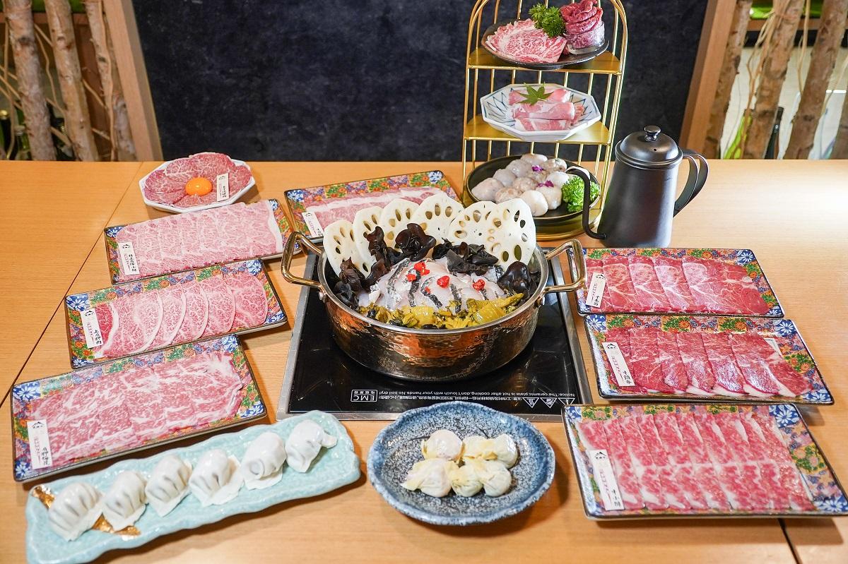 餐廳共有8款A5熊本黑樺和牛部位