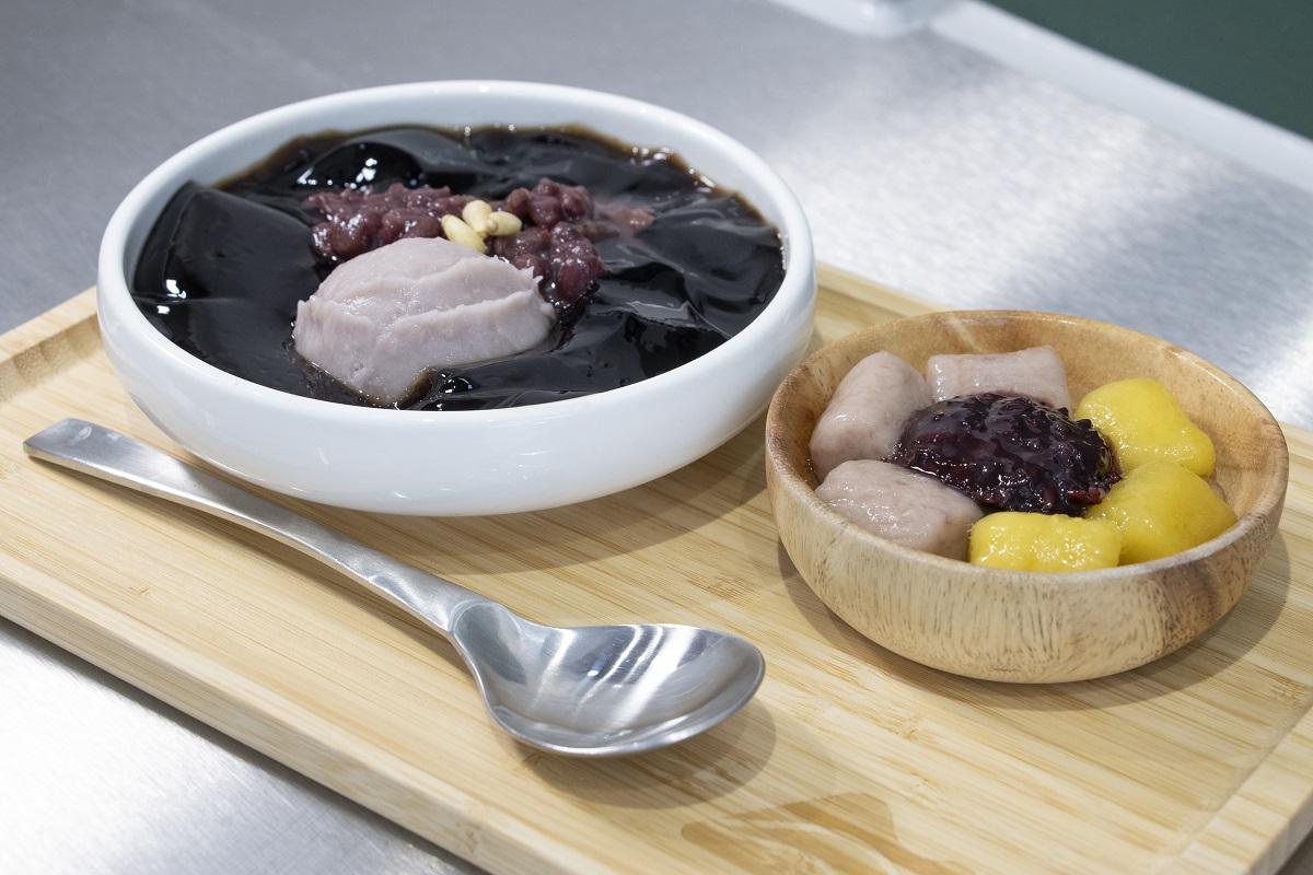 芋泥嫩仙草盛盤($58)