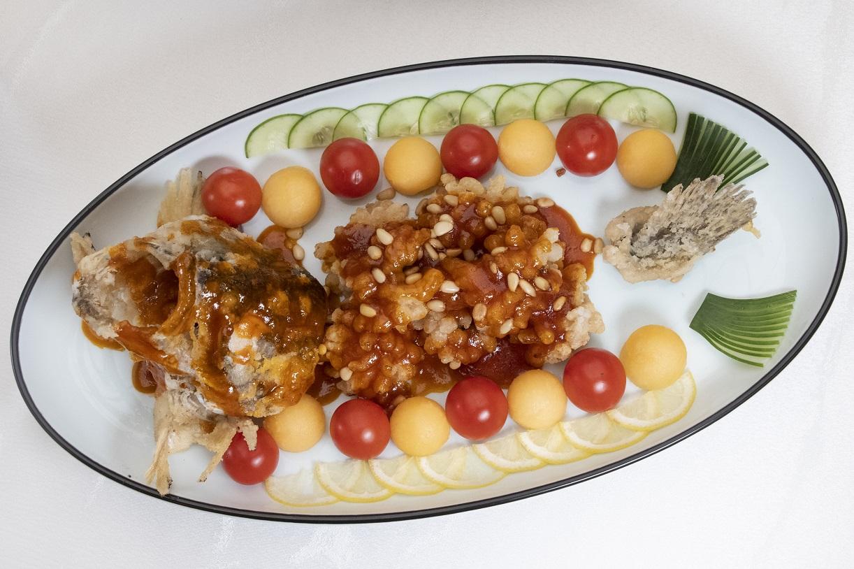 原條松鼠菊花桂魚球