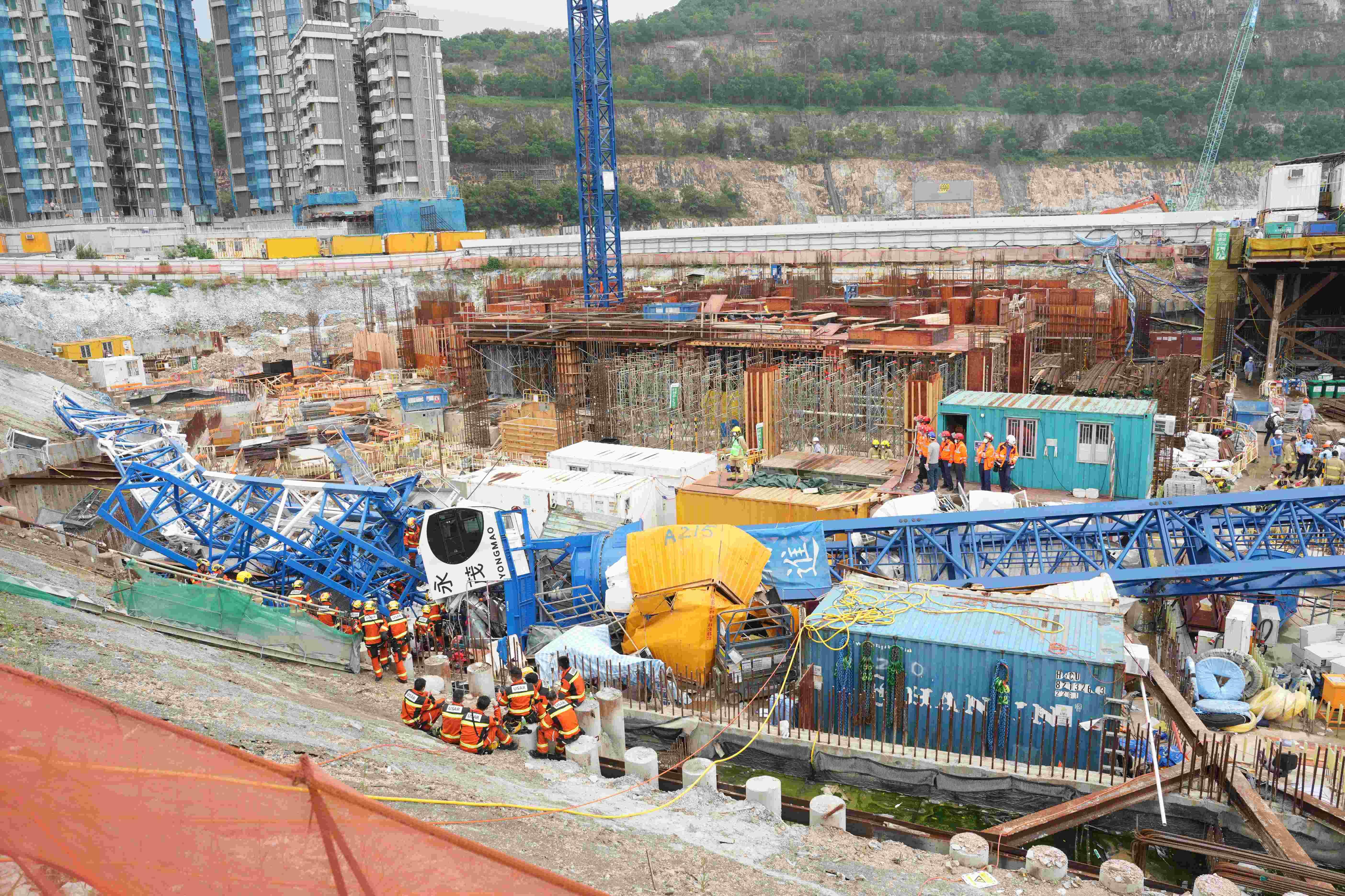 安達臣道 安達臣道地盤天秤倒塌意外