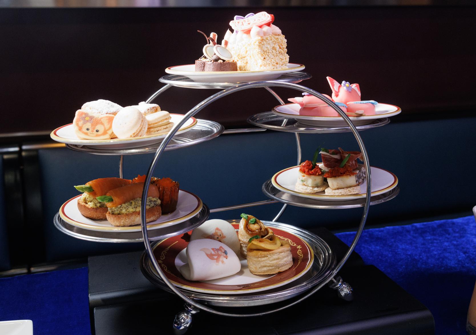 大街餐廳亦推出了賣相滿分的三層下午茶 (蘇文傑攝)