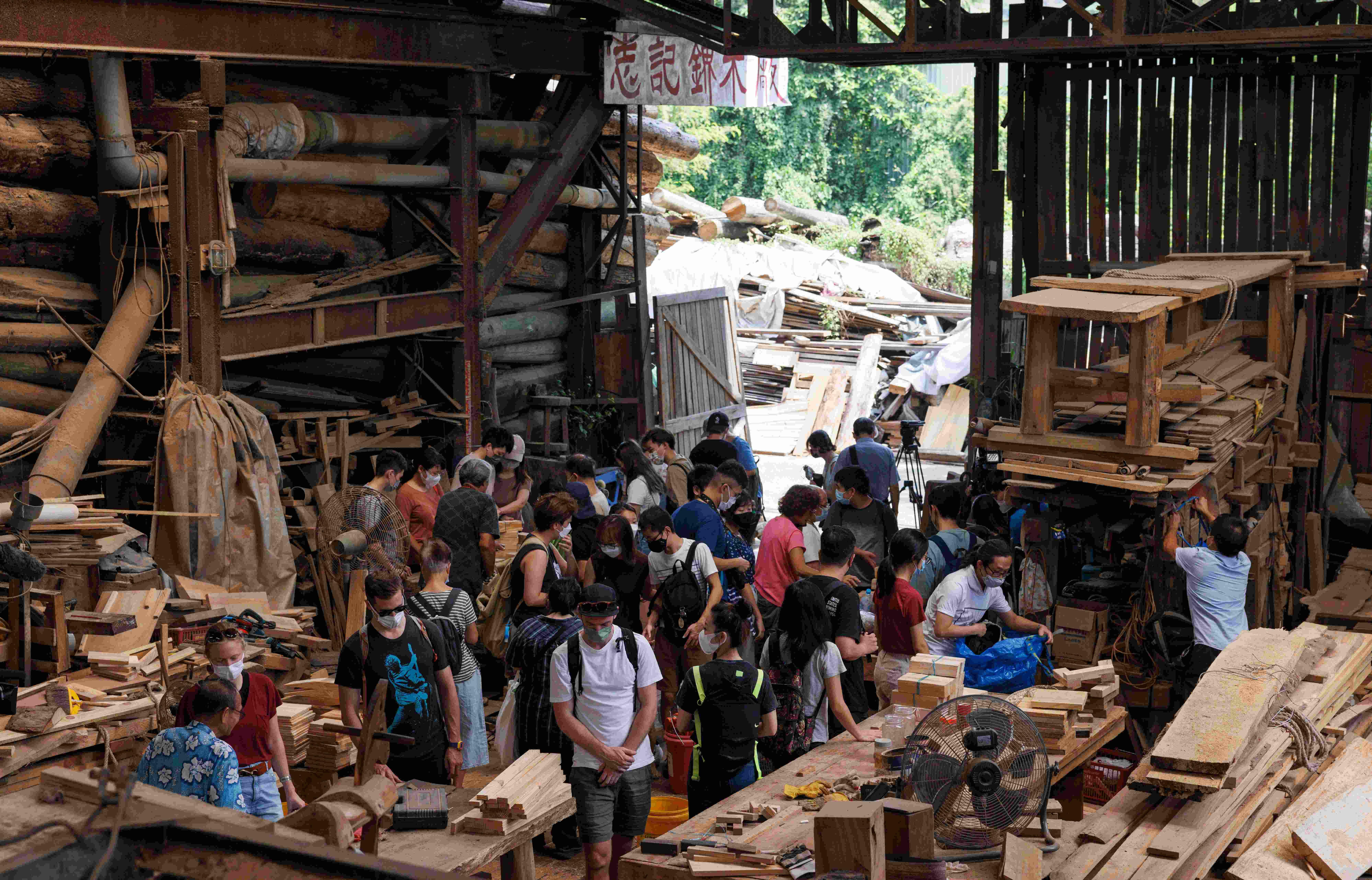 上水 古洞 上水古洞志記鎅木廠最後一天