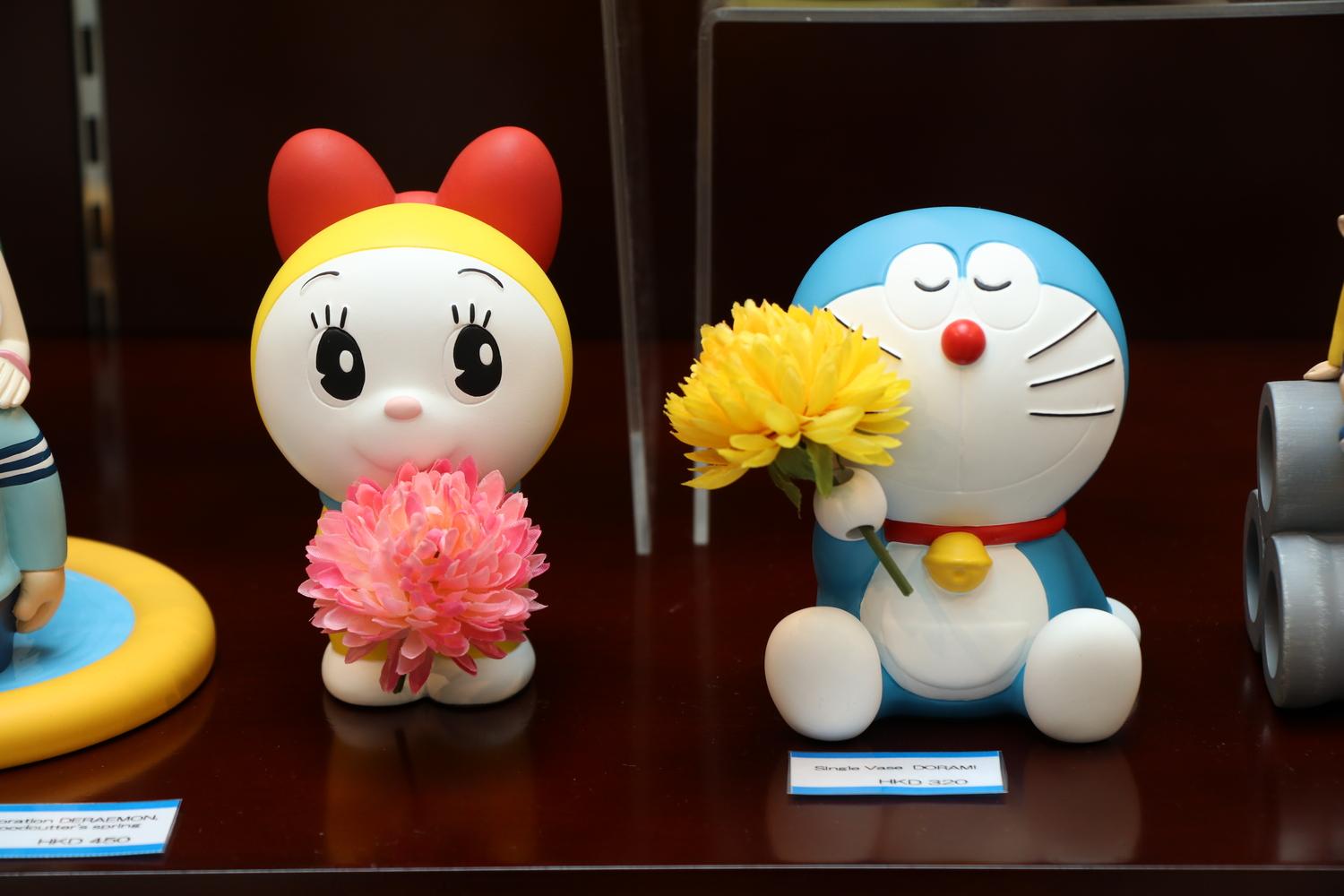 多啦A夢&多啦美小花插 ($320/件)