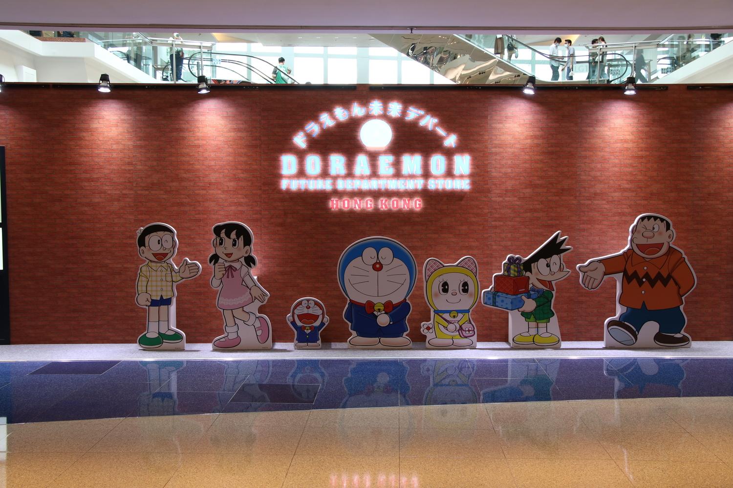 快閃店後面亦設有大型磚牆打卡位