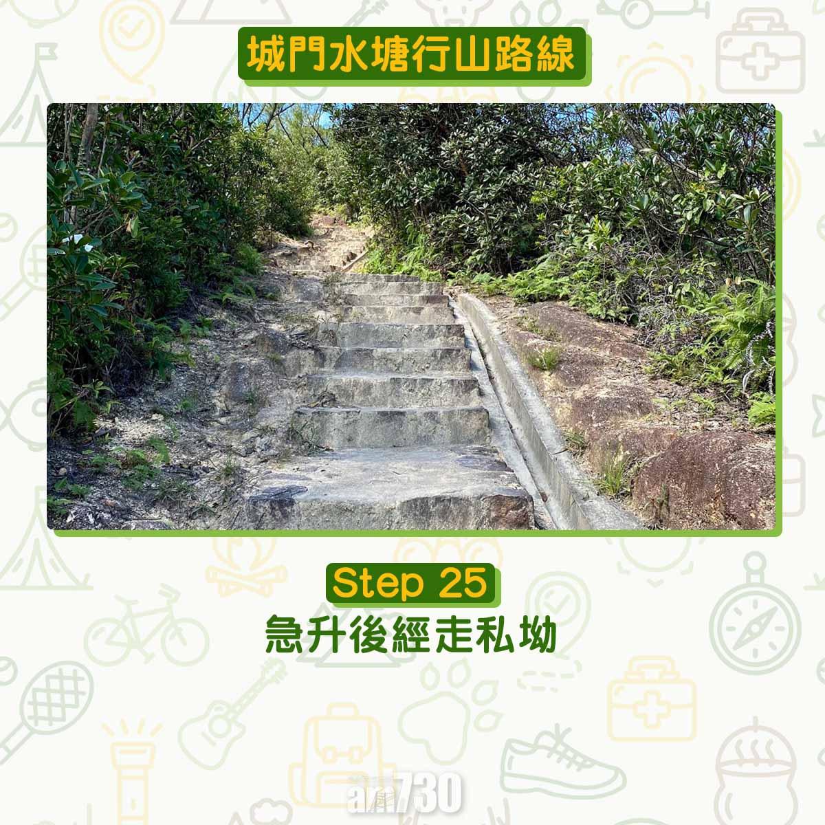 城門水塘行山路線