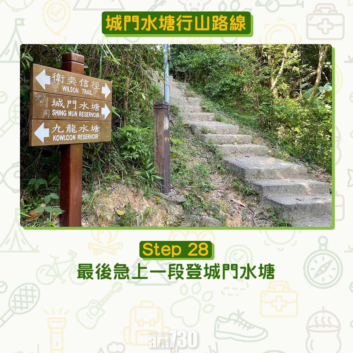 城門水塘行山路線